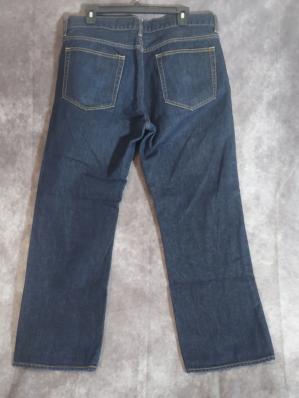 J. Crew Men's 36x30 Bootcut Jeans Deep Indigo Dark Wash NWOT Pristine